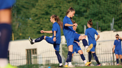 Fotbal feminin. Ultimul antrenament al tricolorelor înaintea meciului cu Italia 