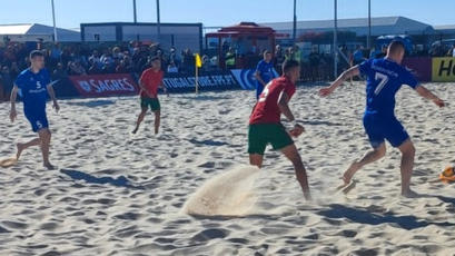 Fotbal pe plajă. Moldova învinsă de Portugalia