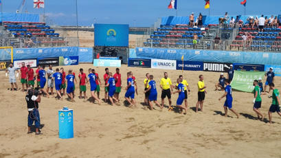 Fotbal pe plajă. Moldova, învinsă în primul meci de Portugalia