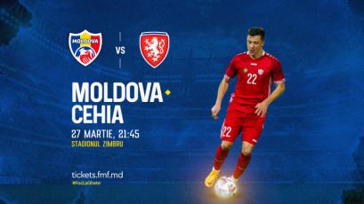 LIVE 21:45. Moldova – Cehia
