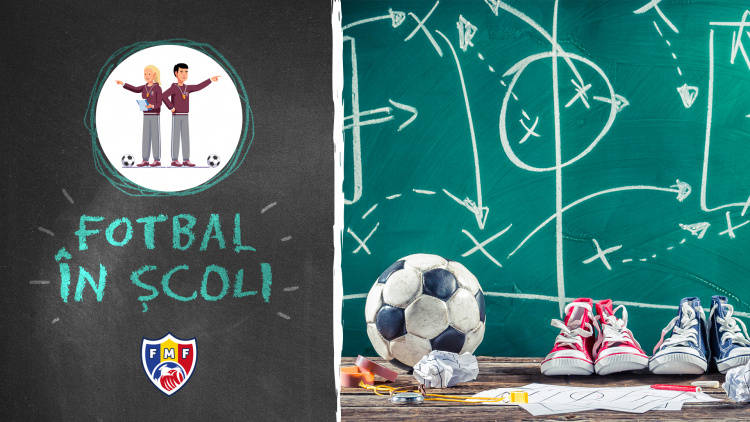 Termenul limită de înscriere a școlilor în proiectul ”Educație fizică prin fotbal” este 15 iulie 2023