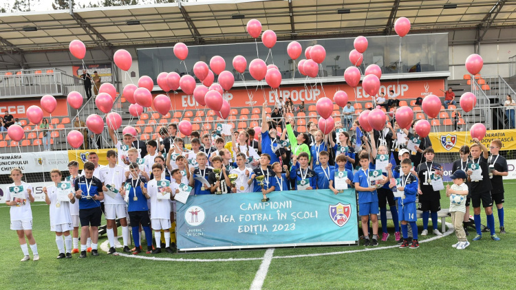 Liga ”Fotbal în Școli”. Totaluri