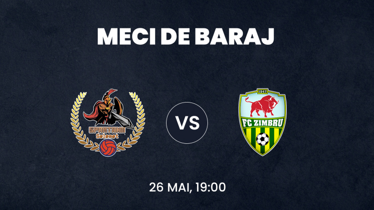 LIVE 19:00. Spartanii - Zimbru
